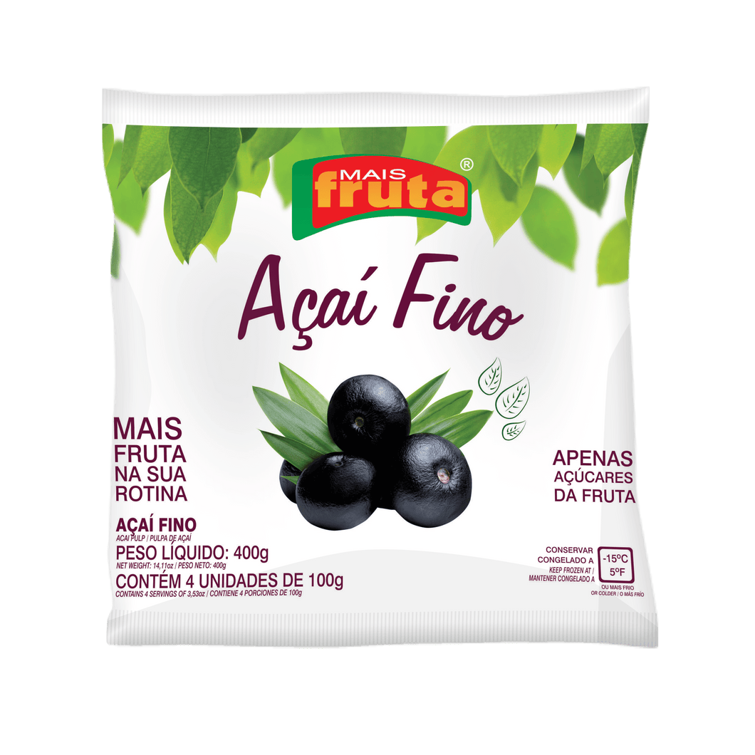 Açai 100% Pulp 400g