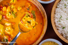 Load image into Gallery viewer, Bobo de Camarão - Prawns in a creamy cassava and coconut milk sauce
